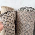 Load image into Gallery viewer, Vintage Diamond Lattice Jacquard Upholstery Fabric

