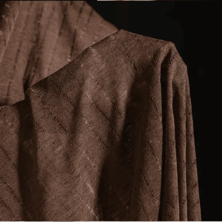 Aged Crafted Linen, Lightweight, Premium Designer Fabrics - 