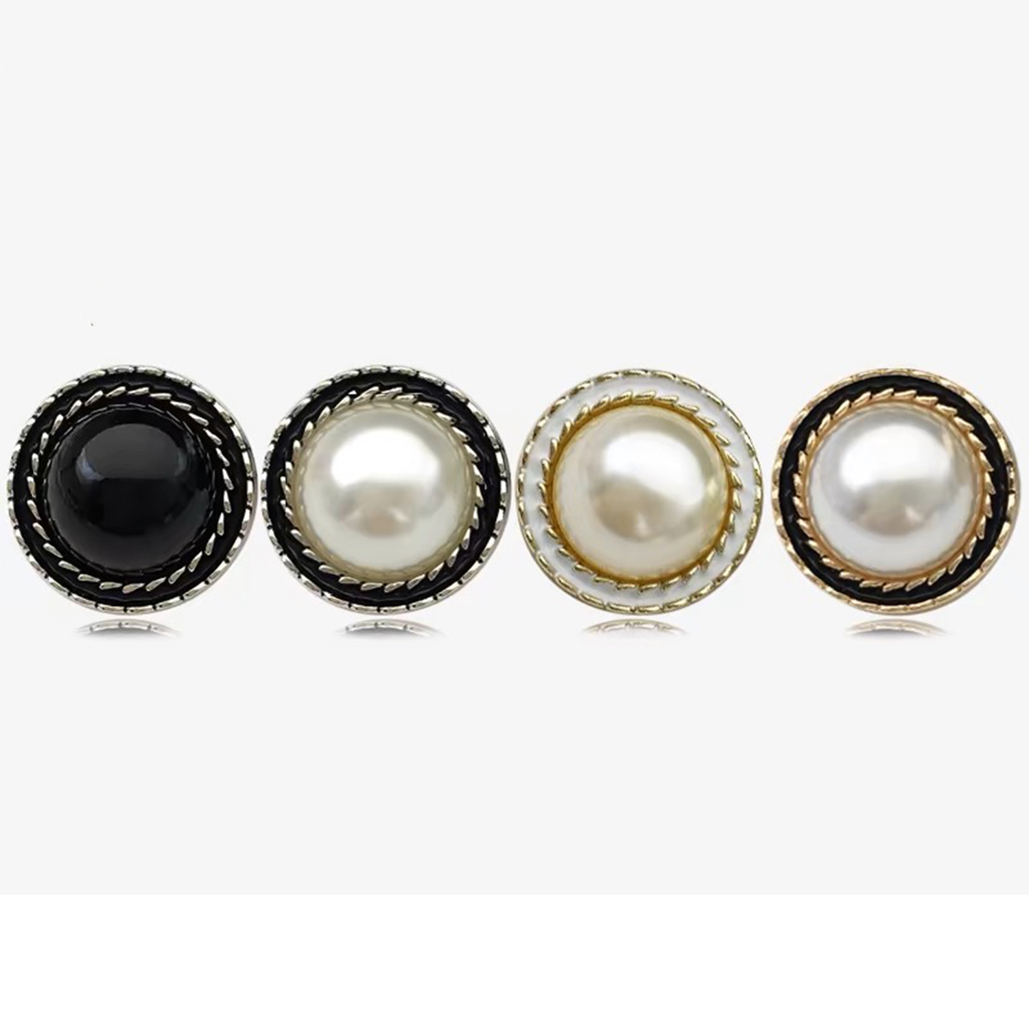 Premium Luxury Pearl Button