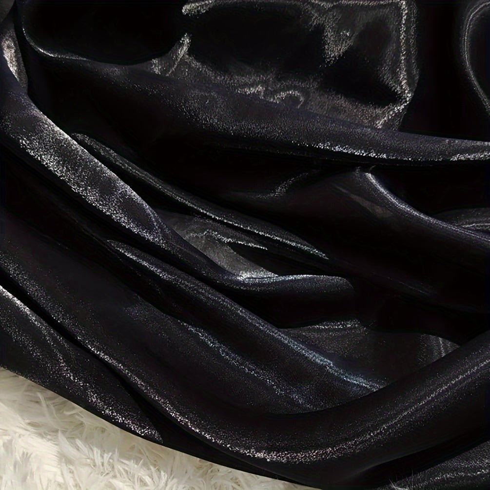 Colorful Solid Color Organza Fabric Yarn Organza Dress Wedding Dress Diy Sewing Fabric - 