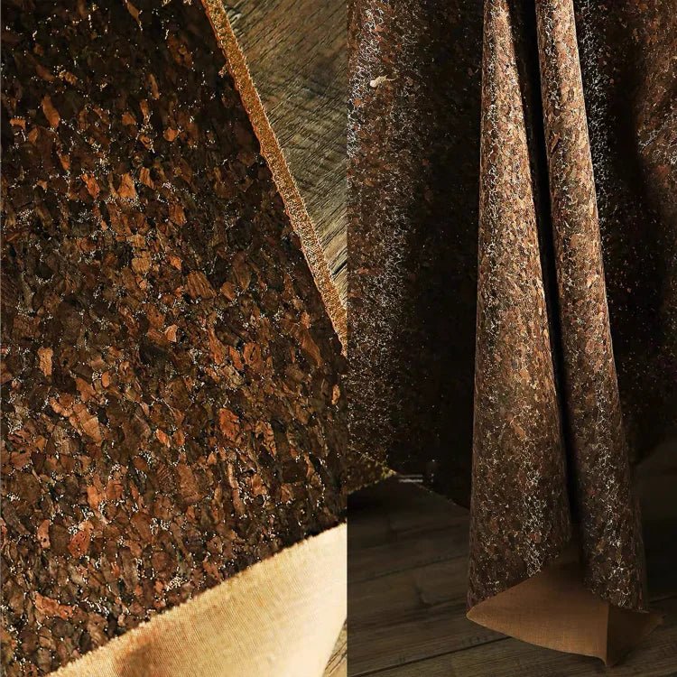 Faux Natural Deciduous Bark Style Stamping fabrics, Designer Fabrics, Fashion Fabrics - 