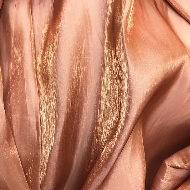 Glitter Gradient Fabric Glossy Satin Sequined Fabric - 