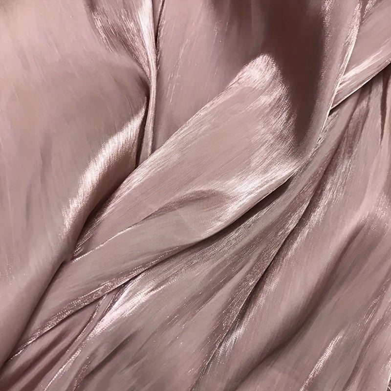 Glitter Gradient Fabric Glossy Satin Sequined Fabric - 