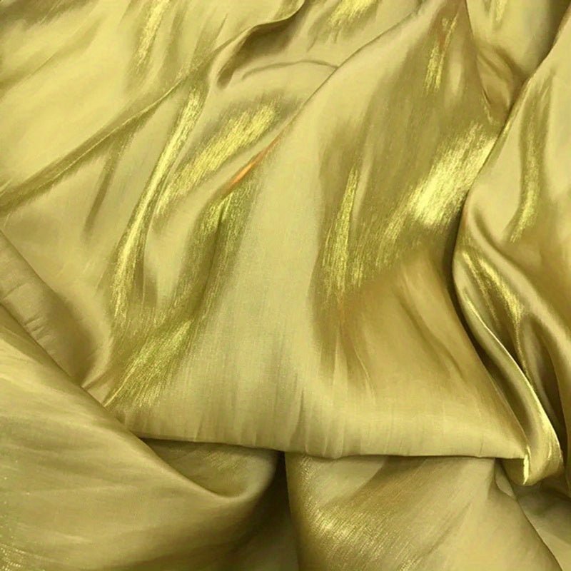 Glitter Gradient Fabric Glossy Satin Sequined Fabric - 