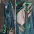 Load image into Gallery viewer, Gradient Two - Tone Laser Texture See - Through Mesh Fabric - 
