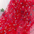 Load image into Gallery viewer, Heat Transfer Colorful Butterfly Gauze Tulle Fabric, Suitable for Handmade Bows, Shoe and Clothing Accessories, Photo Background, etc - 
