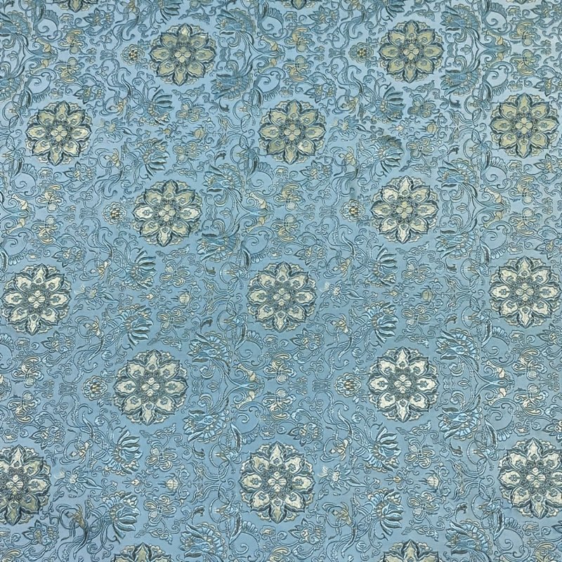 High - Quality Brocade Damask Fabric, Jacquard Weave Polyester - 