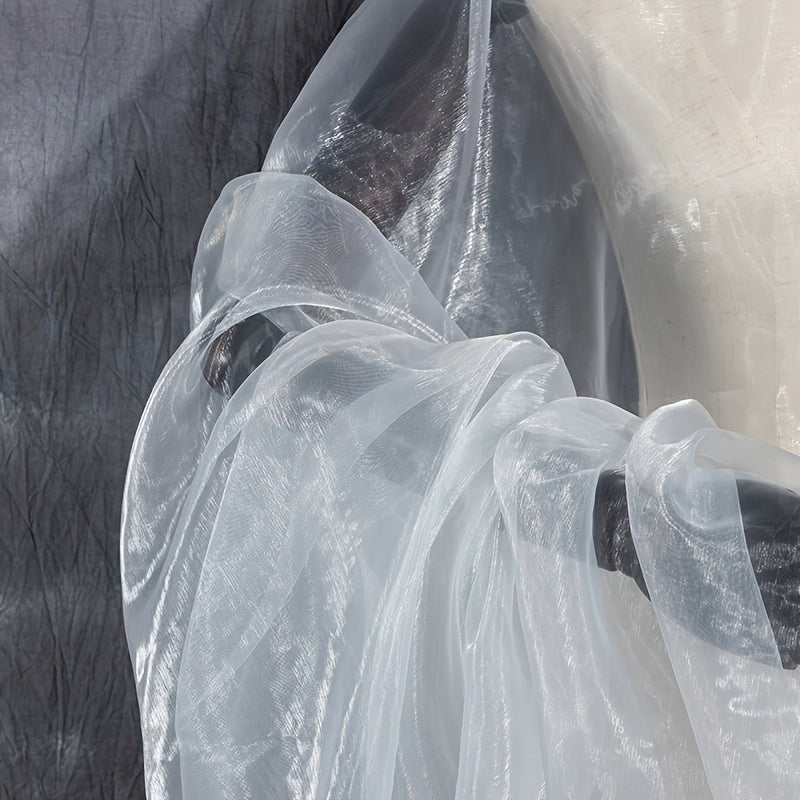 Laser Gradient Organza Tulle Fabric - 