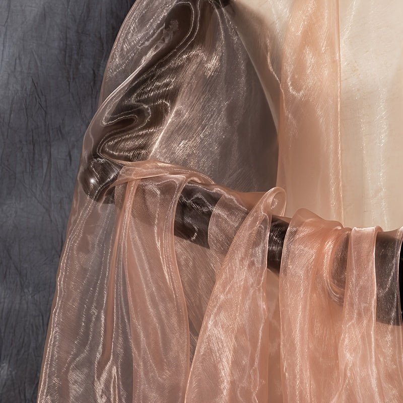 Laser Gradient Organza Tulle Fabric - 