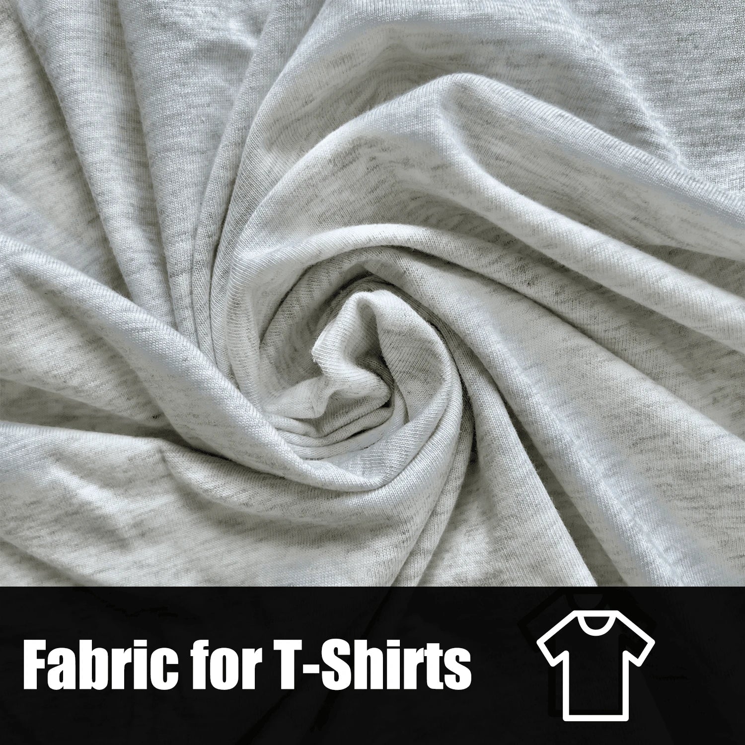 LasilkFabric 100% Cotton Knitted Fabric, T-Shirts Fabric - 