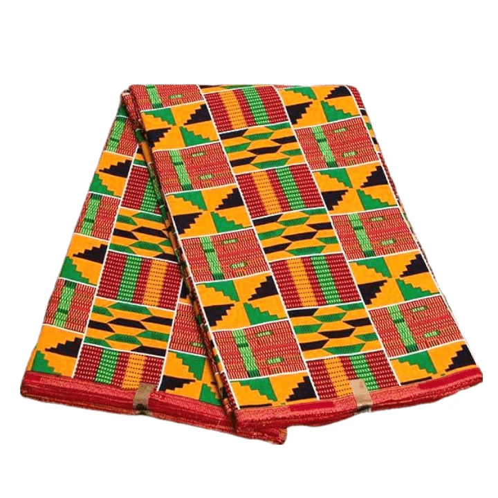 LasilkFabric African Prints, African Batik Wax Cotton Fabric - 
