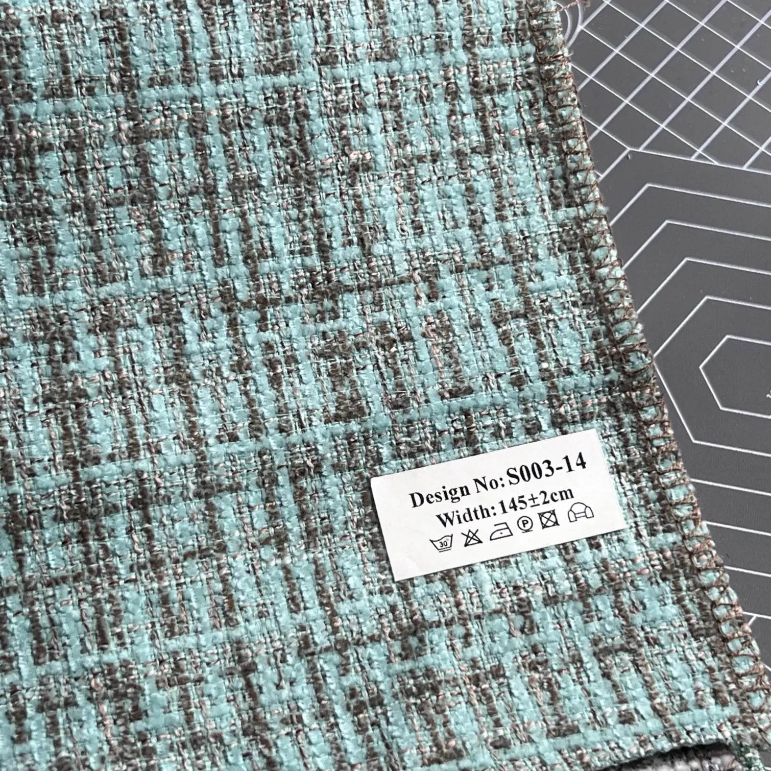 LasilkFabric Chic Fragrant Breeze Style Upholstery Fabric - 