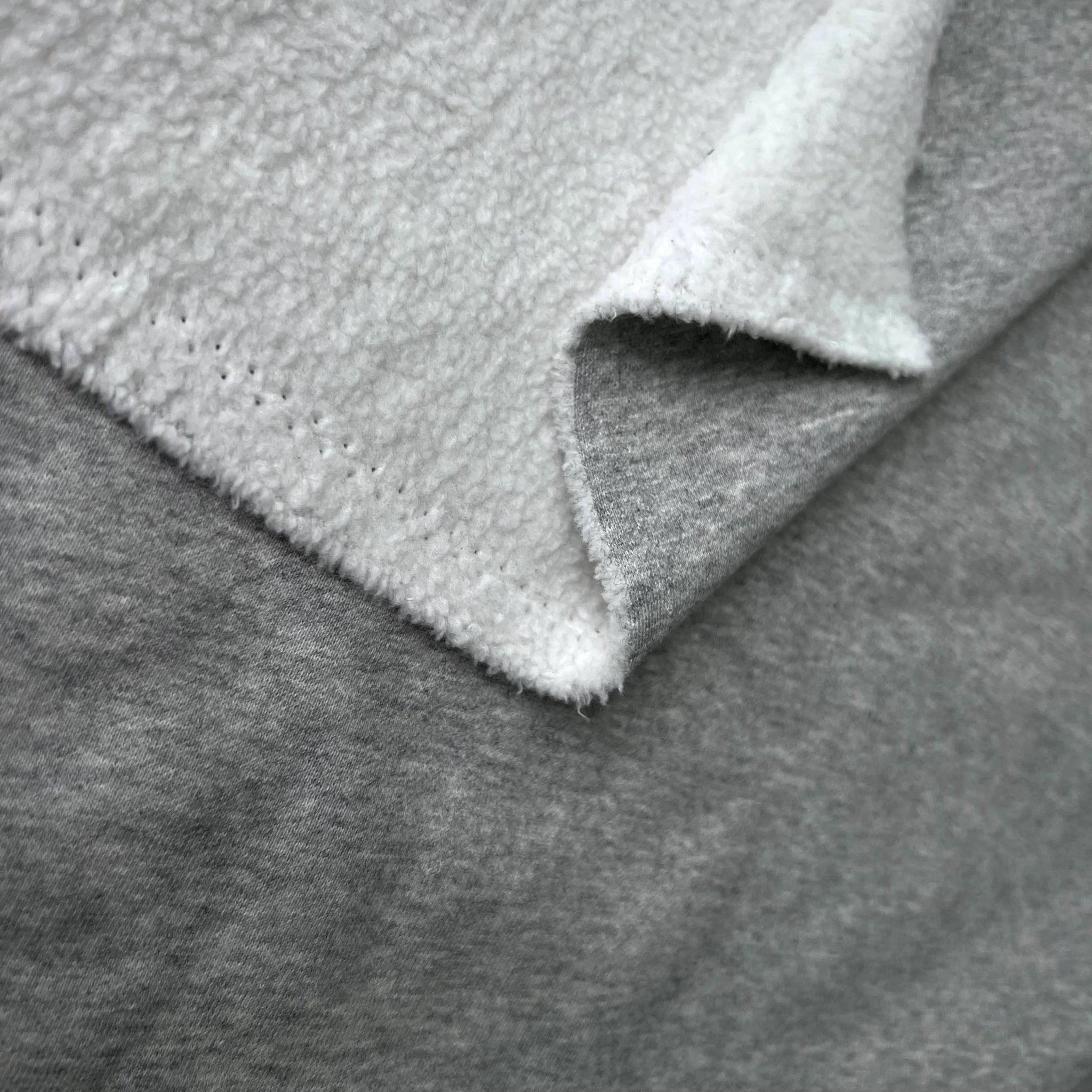 LasilkFabric Fleece Knit Fabric, Hoodie/Sweatpants Fabric - 