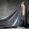 Load image into Gallery viewer, LasilkFabric Gradient Two - color Mesh Fabric, Laser Texture Fabric Long Skirt Shawl Creative Handmade Fabric - 
