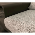 Load image into Gallery viewer, LasilkFabric Luxury High - end Collection Black and White Textured Upholstery Fabric - 

