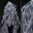 Load image into Gallery viewer, LasilkFabric Meteor Pattern Jacquard Denim Fabric, High Quality Designer Fabrics - 
