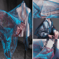 Load image into Gallery viewer, LasilkFabric Organza Fabric By The Meter For Wedding Clothing Skirts Sewing Colorful Mesh Laser Gradient Designer Cloth Thin Soft - 
