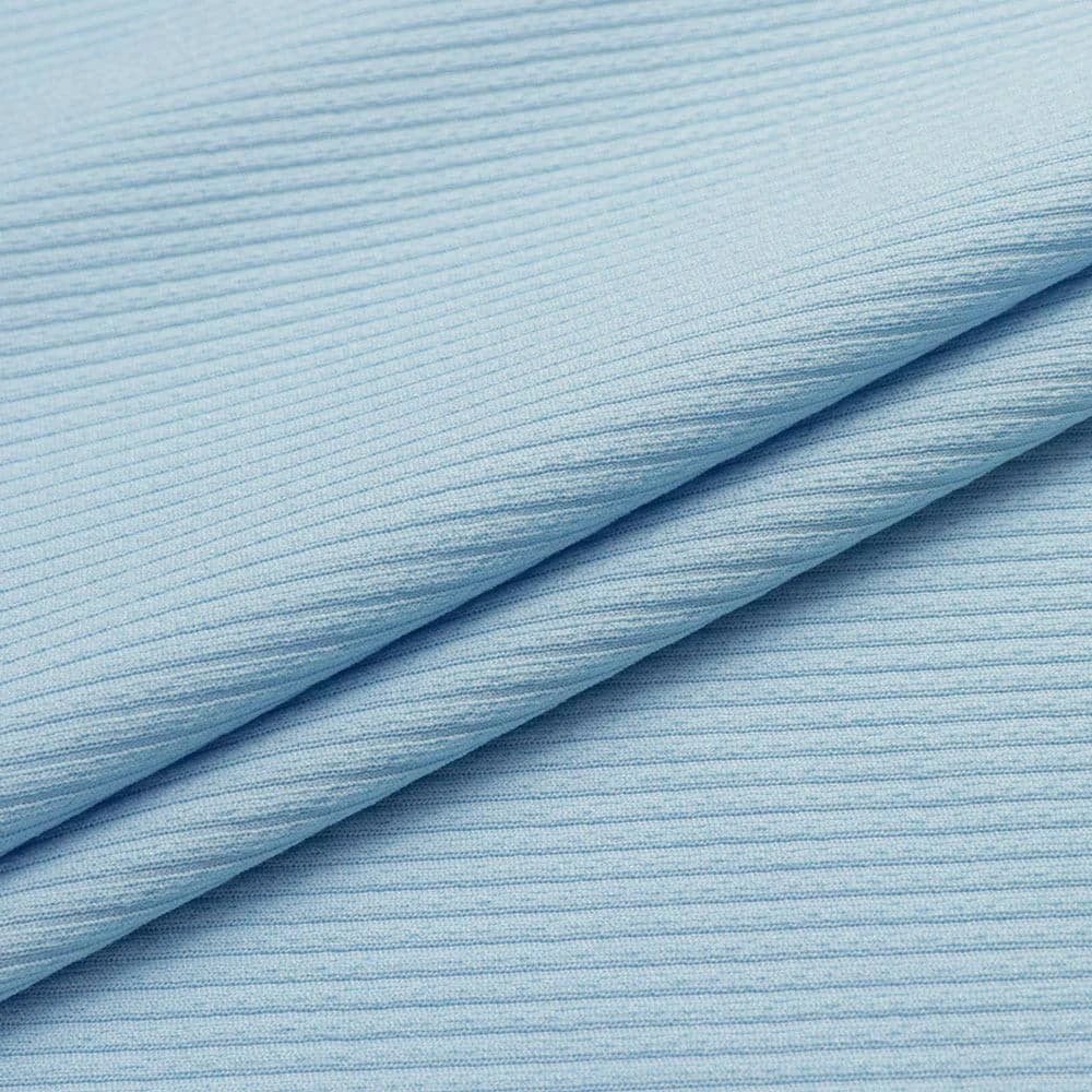 LasilkFabric Pitted Stripe Soft Knit Fabric, Knitwear/Skirt/Pants Fabric - 