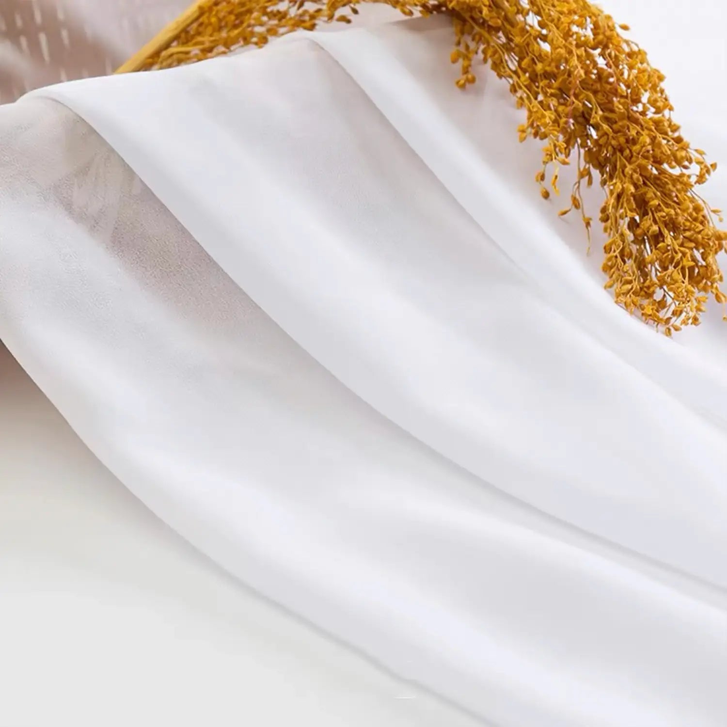 LasilkFabric Polyester Pearl Chiffon - 