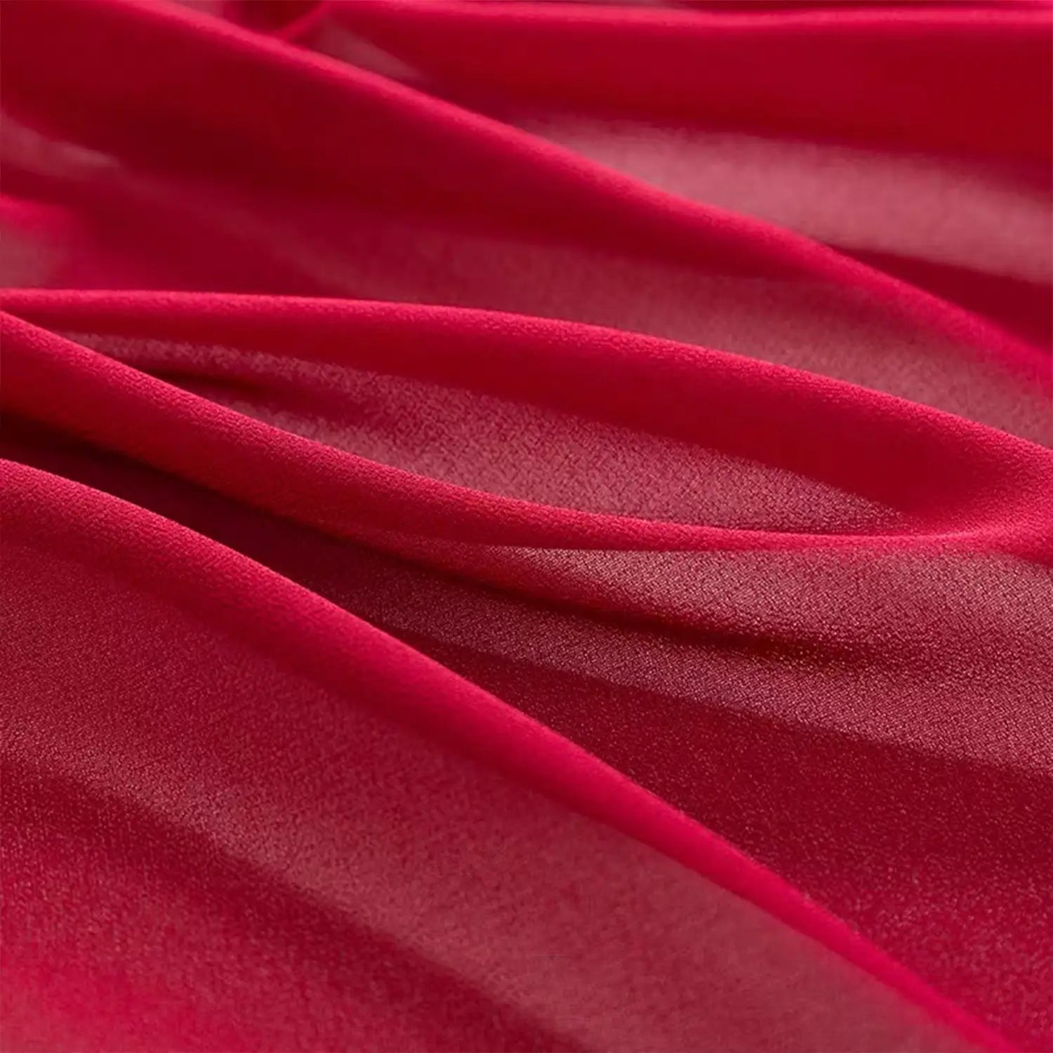 LasilkFabric Polyester Pearl Chiffon - 