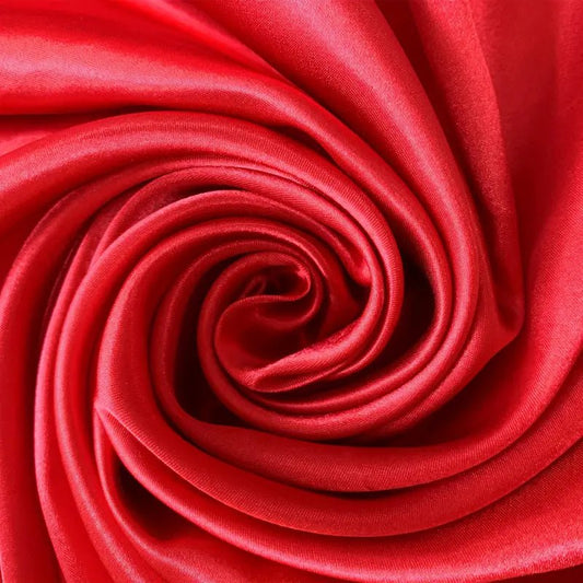 LasilkFabric Simulated Silk Stretch Satin - 