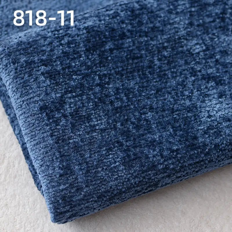 LasilkFabric Snowflake Velvet Chenille Upholstery Fabric - 