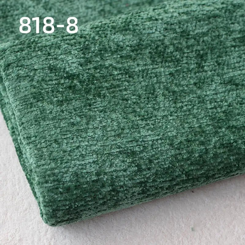 LasilkFabric Snowflake Velvet Chenille Upholstery Fabric - 