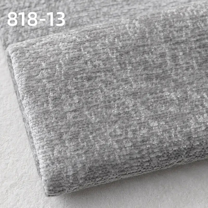 LasilkFabric Snowflake Velvet Chenille Upholstery Fabric - 