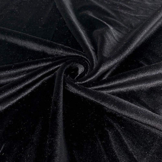 LasilkFabric Stretch Velvet Upholstery Fabric - 