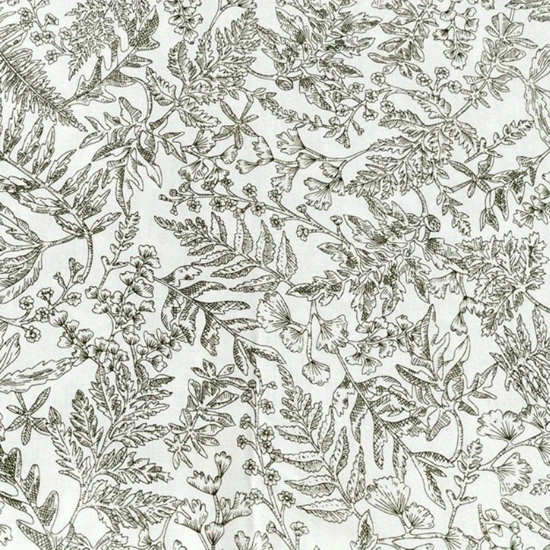 Multifunctional Printed Cotton Fabric for Home Decor - Sofa, Tablecloth, Curtain, Bag, Cushion, Furniture Cover Material - 