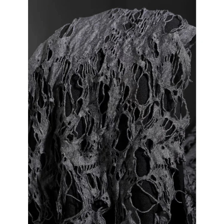Old Craft Laminated Fabric, Destructive Style, Designer Fabrics - 
