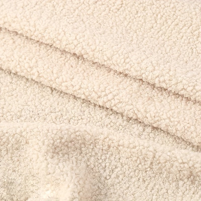 One piece of 80.01cm*50.01cm soft teddy plush fabric can be DIY toy pillow home textile pet supplies wearable velvet fabric - 