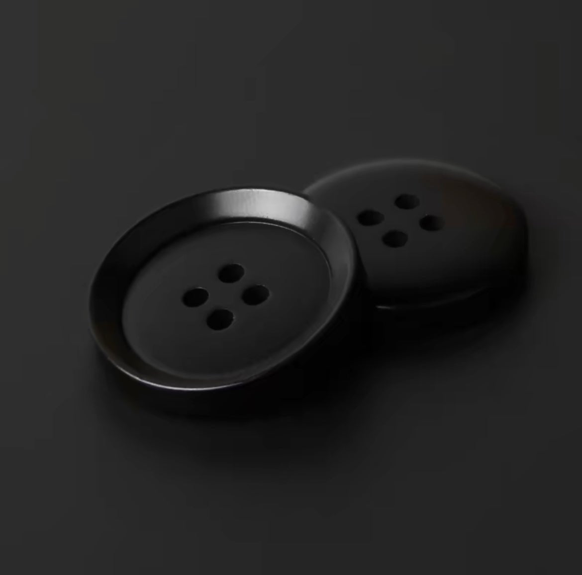 Premium Black Suit Button - 