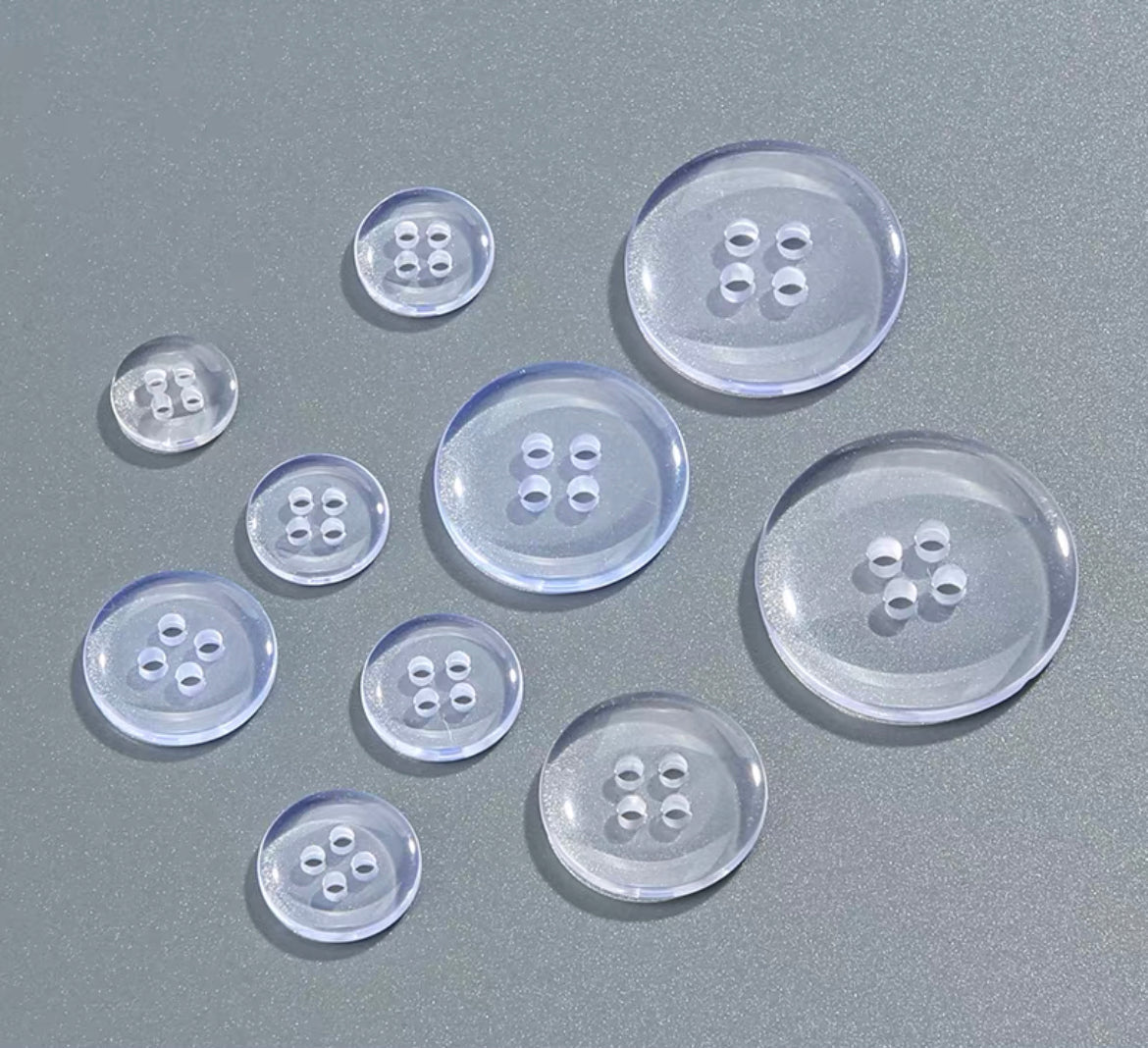 Premium Clear Button - 
