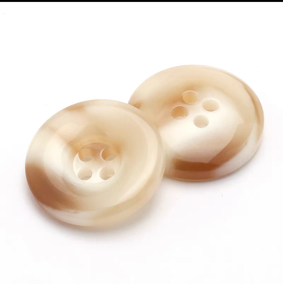 Premium tortoiseshell Coat Button - 