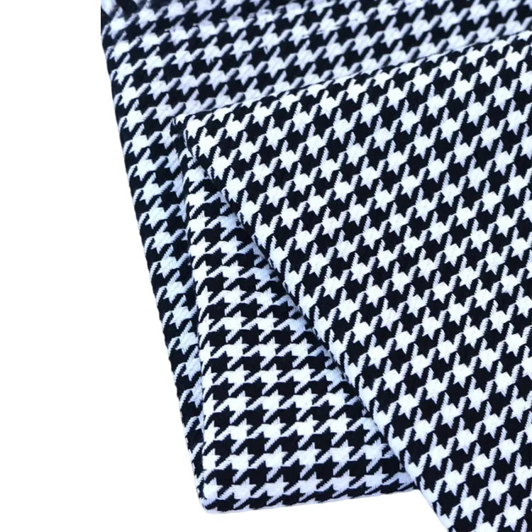 Houndstooth Pattern Upholstery Fabrics