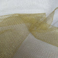 Load image into Gallery viewer, Shiny Voile Tulle Mesh Fabric Party Home Decor Transparent Plaid Net Fabric Golden Silvery Gauze Apparel Mesh Cloth DIY Sewing - 
