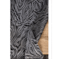 Load image into Gallery viewer, Silver Black Textured Jacquard Designer Fabric - 
