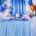 Load image into Gallery viewer, Snowflake Tulle Fabric, Suitable For Christmas Party Decoration Scene Decoration, Multi - purpose. - 
