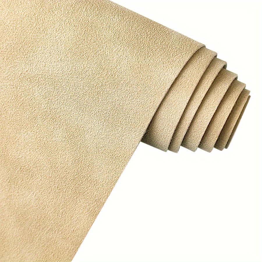 Soft Faux Suede Leather Fabric - 