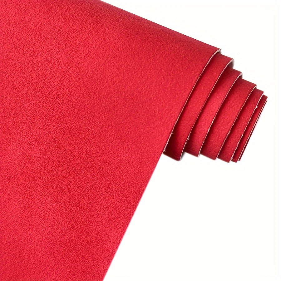 Soft Faux Suede Leather Fabric - 