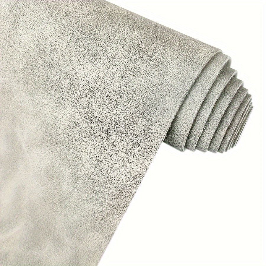 Soft Faux Suede Leather Fabric - 