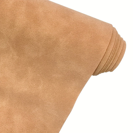 Soft Faux Suede Leather Fabric - 