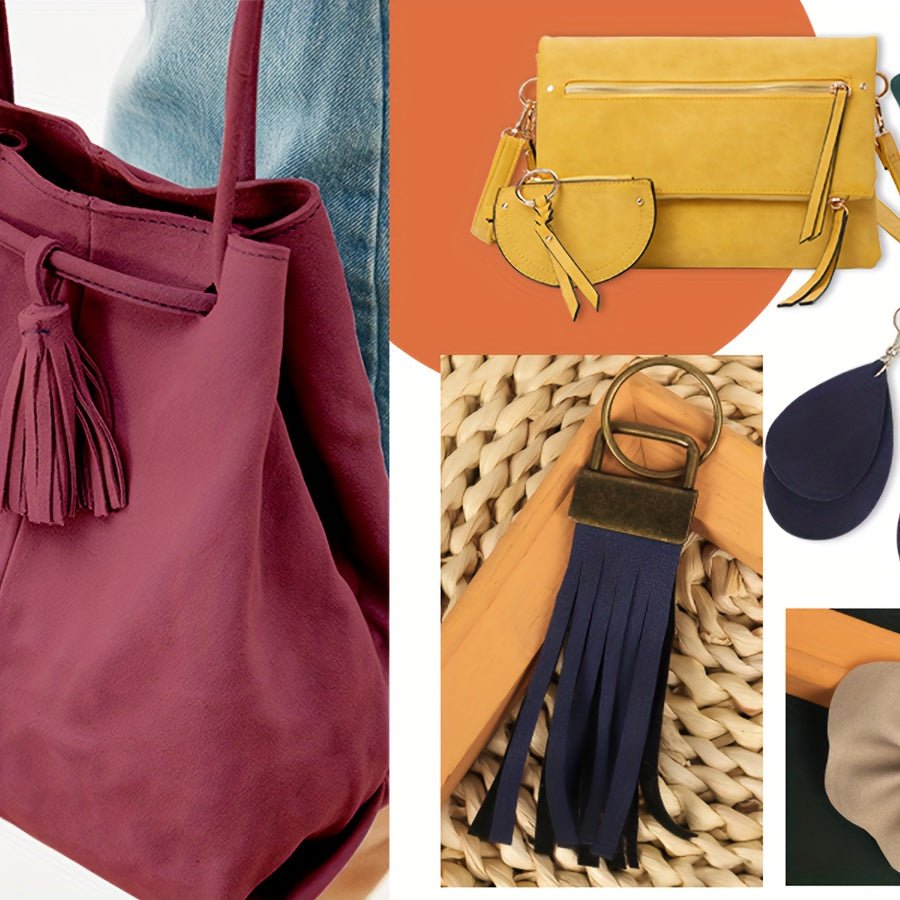 Soft Faux Suede Leather Fabric - 
