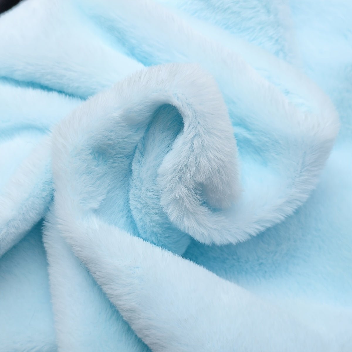 Soft Rabbit Plush Fur Fabric, Faux Plush Fabric - 