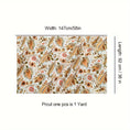 Load image into Gallery viewer, TC Bohemian Vintage Paisley Digital Printed Fabric - 
