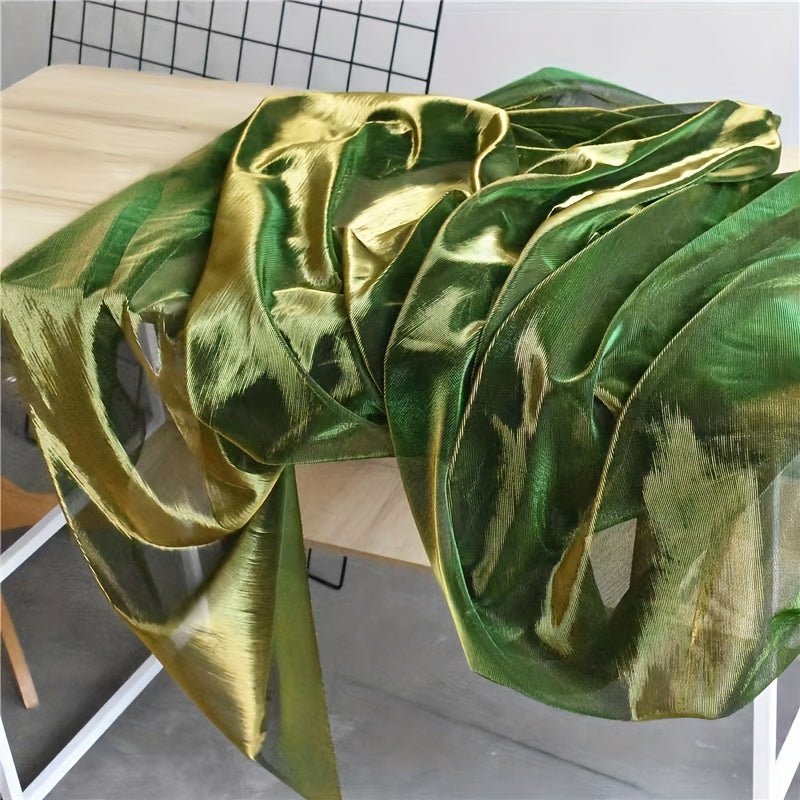 Two - color Mesh Fabric, See - through Fabric Creative Handmade Fabric For Wedding Dress Curtain - 