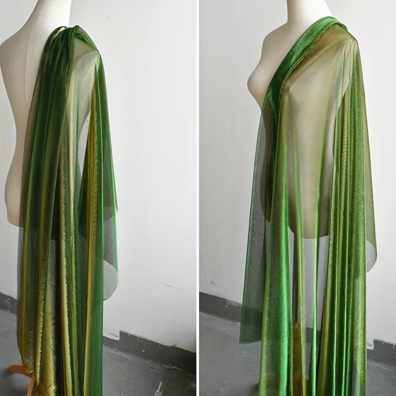 Two - color Mesh Fabric, See - through Fabric Creative Handmade Fabric For Wedding Dress Curtain - 