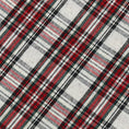 Load image into Gallery viewer, Unique Red Green Plaid Fabric Cut by Yard, Christmas Decoration Fabric, Perfect For Curtains, Sofa Covers, Pillow Making, Holiday Decorations - 
