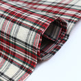 Load image into Gallery viewer, Unique Red Green Plaid Fabric Cut by Yard, Christmas Decoration Fabric, Perfect For Curtains, Sofa Covers, Pillow Making, Holiday Decorations - 
